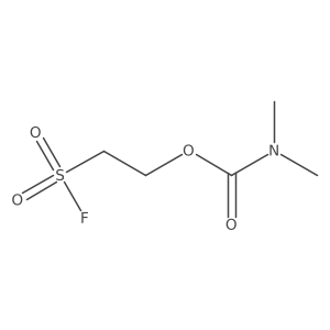 2-(fluorosulfonyl)ethyl N,N-dimethylcarbamate Structure