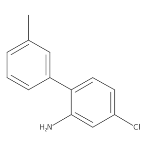 4-Chloro-3'-methyl-biphenyl-2-ylamine结构式