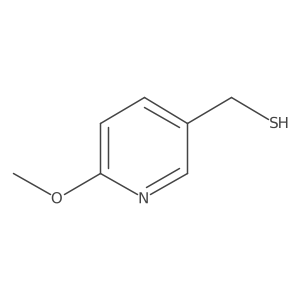 (6-Methoxypyridin-3-yl)methanethiol结构式