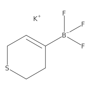 Potassium (3,6-dihydro-2H-thiopyran-4-yl)trifluoroborate结构式