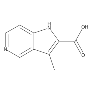 3-Methyl-5-azaindole-2-carboxylic Acid Structure
