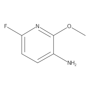 6-Fluoro-2-methoxypyridin-3-amine结构式