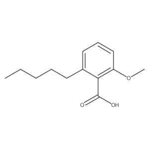 2-Methoxy-6-pentylbenzoic acid Structure