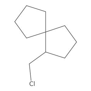 1-(Chloromethyl)spiro[4.4]nonane结构式