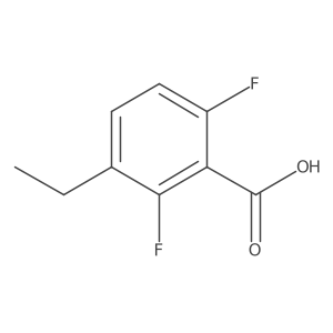 3-Ethyl-2,6-difluorobenzoic acid结构式