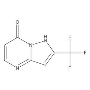 2-(Trifluoromethyl)pyrazolo[1,5-a]pyrimidin-7-ol结构式