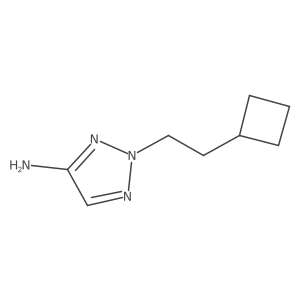 2-(2-cyclobutylethyl)-2H-1,2,3-triazol-4-amine Structure