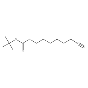 Carbamic acid, (6-isocyanohexyl)-, 1,1-dimethylethyl ester结构式
