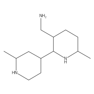 [6-Methyl-2-(2-methylpiperidin-4-yl)piperidin-3-yl]methanamine Structure