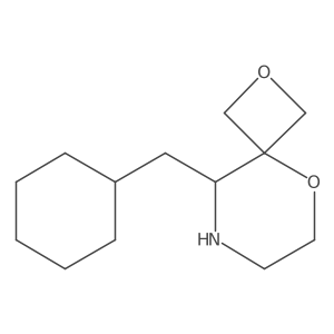 9-(Cyclohexylmethyl)-2,5-dioxa-8-azaspiro[3.5]nonane Structure