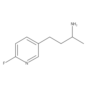 (2R)-4-(6-fluoropyridin-3-yl)butan-2-amine Structure
