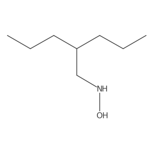N-(2-propylpentyl)hydroxylamine Structure