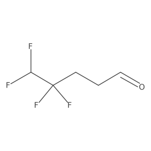 4,4,5,5-Tetrafluoropentanal结构式