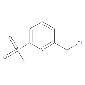 6-(Chloromethyl)pyridine-2-sulfonyl fluoride结构式
