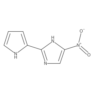 4-nitro-2-(1H-pyrrol-2-yl)-1H-imidazole结构式