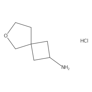 6-Oxaspiro[3.4]octan-2-amine hydrochloride结构式