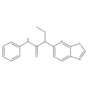 Urea,n-ethyl-n'-phenyl-n-thiazolo[5,4-b]pyridin-5-yl-结构式