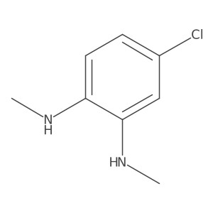 4-Chloro-N1,N2-dimethyl-1,2-benzenediamine结构式