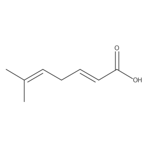6-Methyl-2,5-heptadienoic acid结构式
