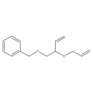 [[[(2S)-2-(2-Propen-1-yloxy)-3-buten-1-yl]oxy]methyl]benzene Structure