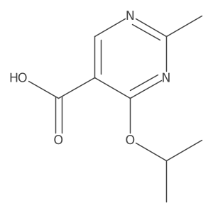 4-Isopropoxy-2-methylpyrimidine-5-carboxylic acid Structure