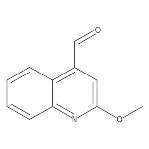 2-Methoxyquinoline-4-carbaldehyde结构式
