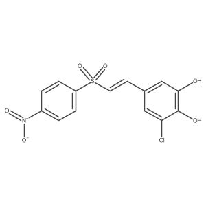 3-Chloro-5-[2-(4-nitrobenzenesulfonyl)ethenyl]benzene-1,2-diol Structure