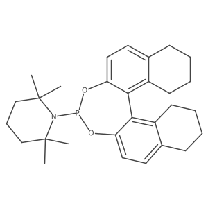 2,2,6,6-Tetramethyl-1-[(11bR)-8,9,10,11,12,13,14,15-octahydrodinaphtho[2,1-d:1',2'-f][1,3,2]dioxaphosphepin-4-yl]piperidine Structure