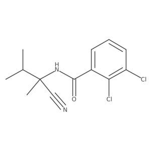 2,3-dichloro-N-(1-cyano-1,2-dimethylpropyl)benzamide Structure