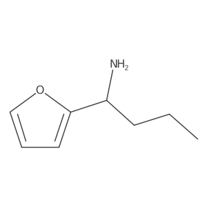 (1R)-1-(2-Furyl)butylamine结构式