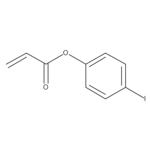 p-Iodophenyl acrylate结构式