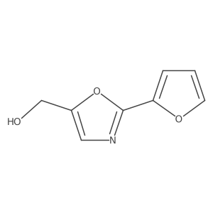 [2-(Furan-2-yl)-1,3-oxazol-5-yl]methanol结构式