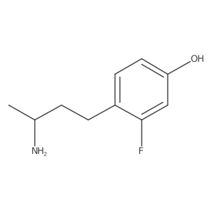 4-[(3S)-3-aminobutyl]-3-fluorophenol Structure