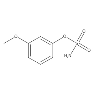 3-Methoxyphenyl sulfamate Structure