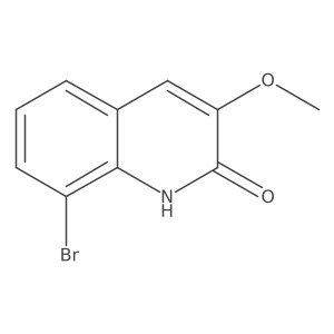 8-Bromo-3-methoxyquinolin-2(1H)-one Structure