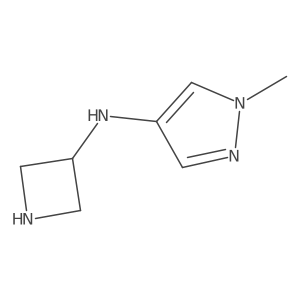 N-(azetidin-3-yl)-1-methyl-pyrazol-4-amine Structure