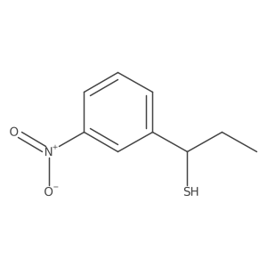 1-(3-Nitrophenyl)propane-1-thiol Structure