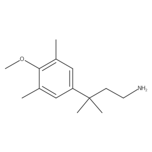 3-(4-Methoxy-3,5-dimethylphenyl)-3-methylbutan-1-amine结构式