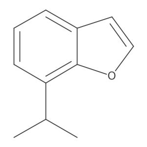 7-Isopropylbenzofuran结构式