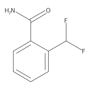 2-(Difluoromethyl)benzamide Structure