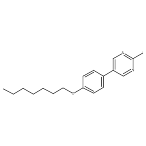 5-[4-(Heptyloxy)phenyl]-2-iodopyrimidine结构式