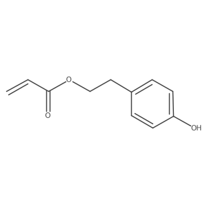 4-Hydroxyphenethyl acrylate结构式