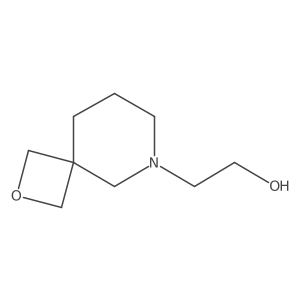 2-(2-Oxa-6-azaspiro[3.5]nonan-6-yl)ethanol Structure