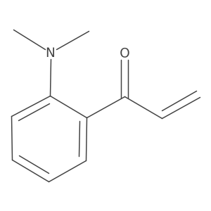 1-[2-(Dimethylamino)phenyl]prop-2-en-1-one结构式