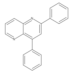2,4-Diphenyl-1,5-naphthyridine Structure