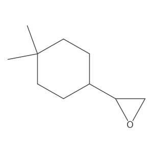 2-(4,4-Dimethylcyclohexyl)oxirane结构式
