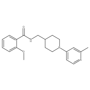 2-methoxy-N-((1-(2-methylpyridin-4-yl)piperidin-4-yl)methyl)benzamide Structure
