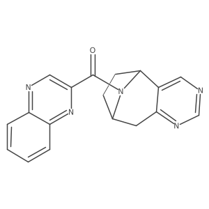 quinoxalin-2-yl((5R,8S)-6,7,8,9-tetrahydro-5H-5,8-epiminocyclohepta[d]pyrimidin-10-yl)methanone Structure