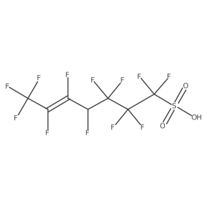 Perfluoro-5-heptenesulfonic acid Structure