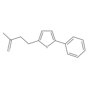 4-(5-Phenylthiophen-2-yl)butan-2-one Structure
